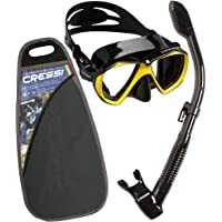 Cressi - Set Máscara y Snorkel- Unisex Adulto